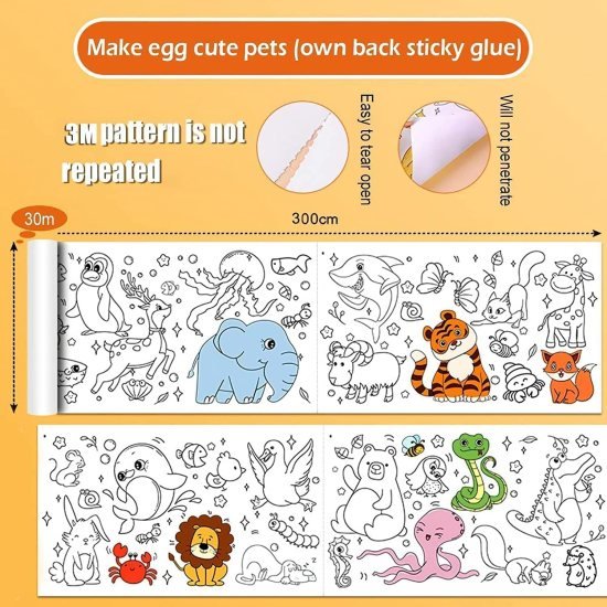 Drawing Painting Paper Roll for Kids Baby Products