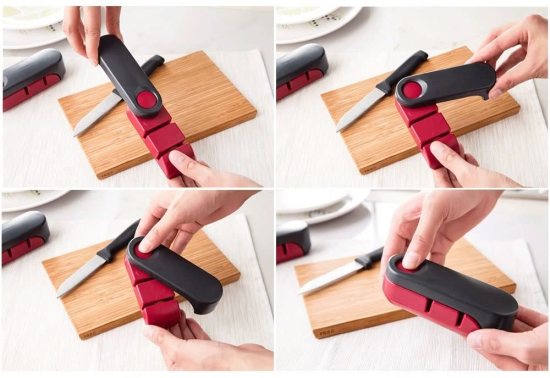  2 Slot Knife Sharpener for Kitchen Kitchenware