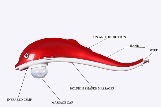 Electric Dolphin Handheld Massager Massager