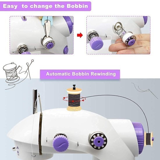 Electric Mini Sewing Machine Home & Kitchen
