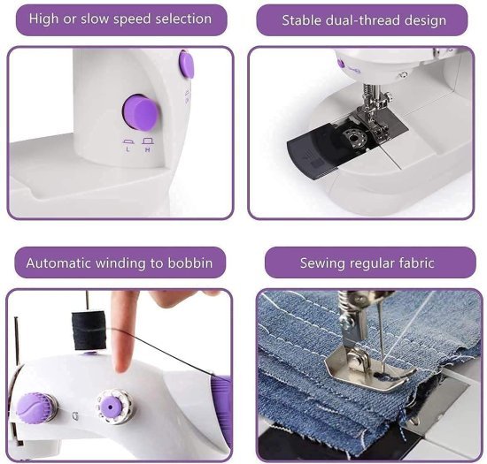 Electric Mini Sewing Machine Home & Kitchen