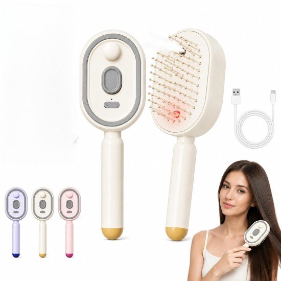 Electric Spray Air Cushion Massage Comb 