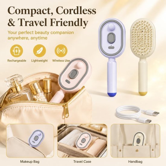 Electric Spray Air Cushion Massage Comb Personal Care