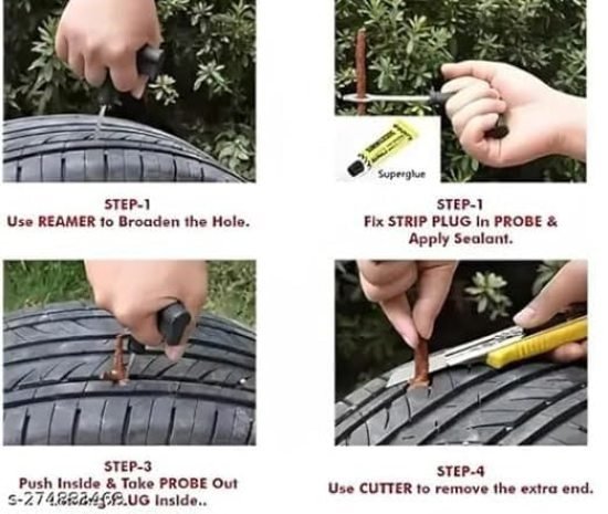 Emergency Car Puncture Kit Automotive