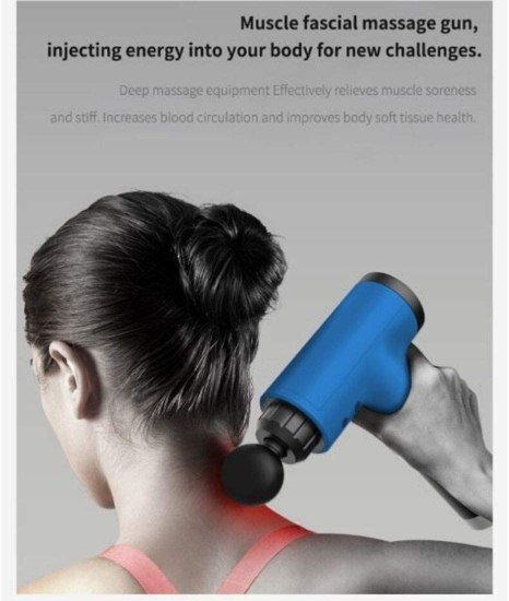 Facial Massage Gun Full Body Massager Pain Relief Massager