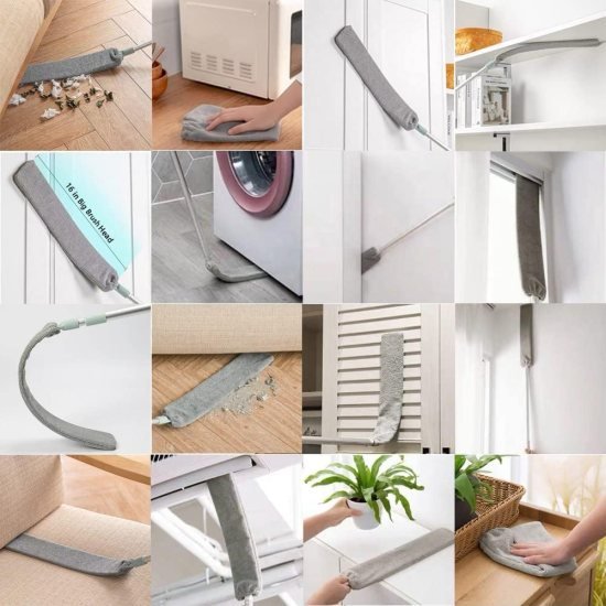 Flat Flexible Gap Cleaning Mop Cleaning Accessories