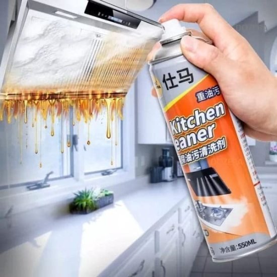 Kitchen Cleaner Foam Spray Multi Function Spray 500ml Home Improvement