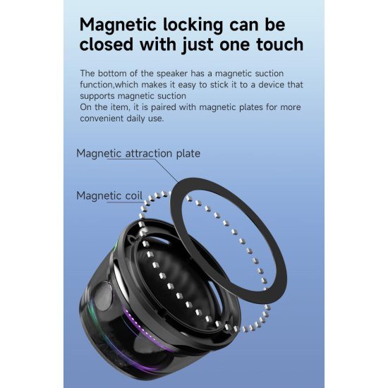 G200 Magnetic Bluetooth Speaker Home Improvement