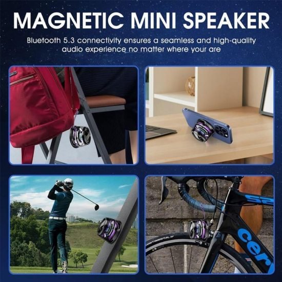 G200 Magnetic Bluetooth Speaker Home Improvement