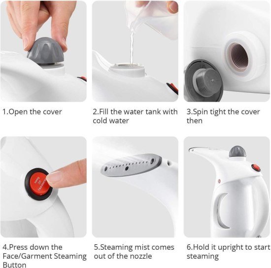 Garment Steamer RZ Facial Vaporizer  Personal Care