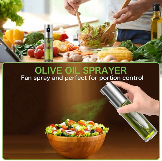 Glass Oil Spray Bottle Dispenser  Kitchenware