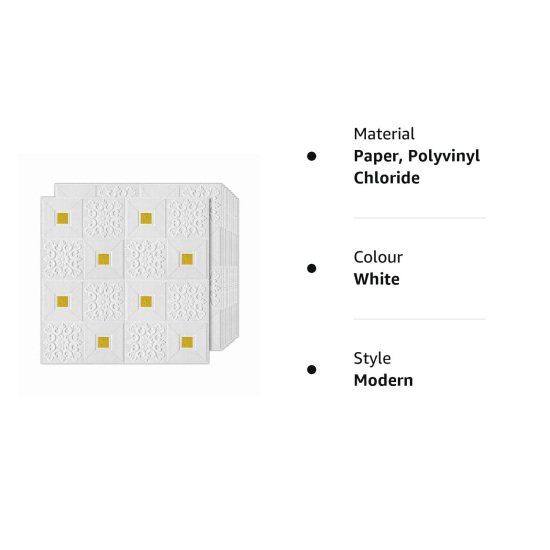 Golden tikdi  3D Brick Foam Wallpaper Home Improvement
