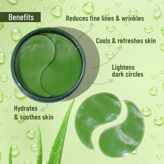 Green Under Eye Patches Personal Care