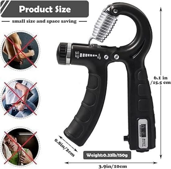 Hand Grip With Counter Gym accessories
