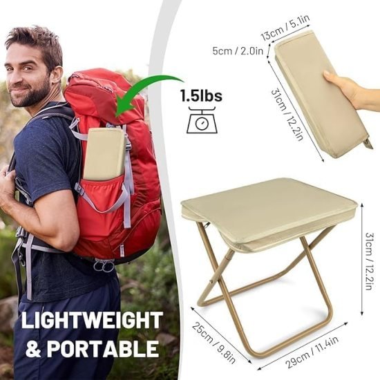 Handbag Folding Stool Outdoor
