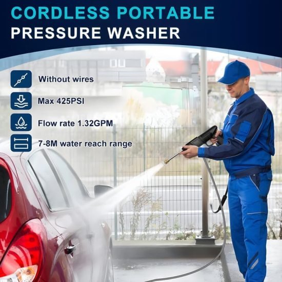High Pressure Car Washing Gun Automotive