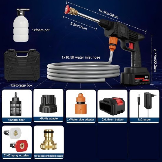 High Pressure Car Washing Gun Automotive