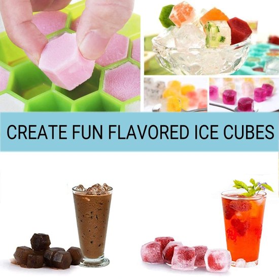 Honeycomb Ice Tray Mould 37 Cavity Tray Chocolate Ice Mould  Kitchenware