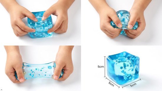 Ice Cube Stress Ball Toys