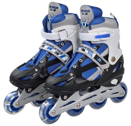Inline Skating  Blue Black  Gym and Sports
