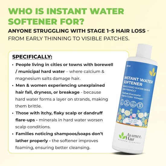 Instant Water Softener Personal Care