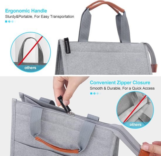 Insulated Lunch Bag Travelling Bags