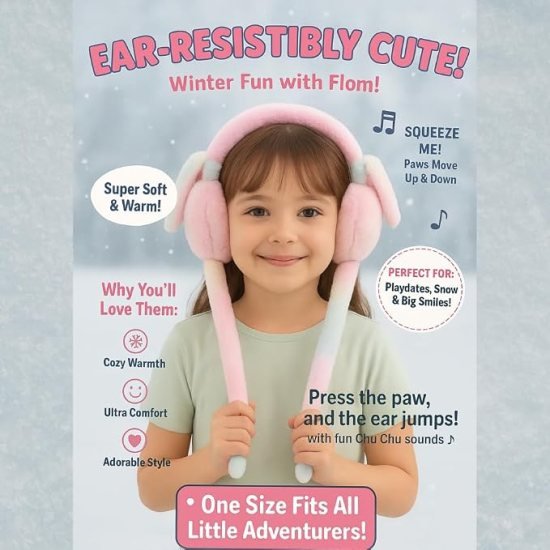 Kids Winter Earmuffs Chu Chu Sounds Baby Products