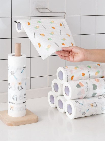 Kitchen Tissue Roll Reusable and Washable Home and Kitchen