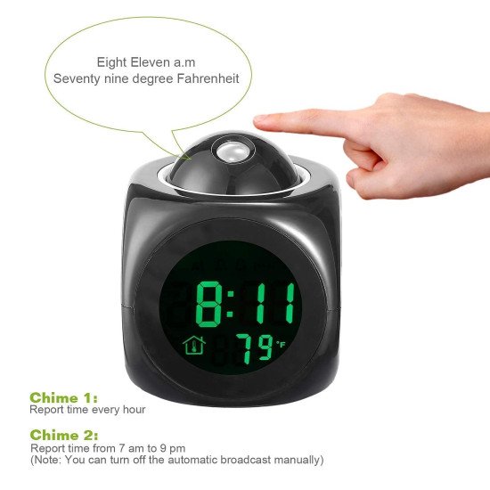Lcd Projector Alarm Clock Home Improvement