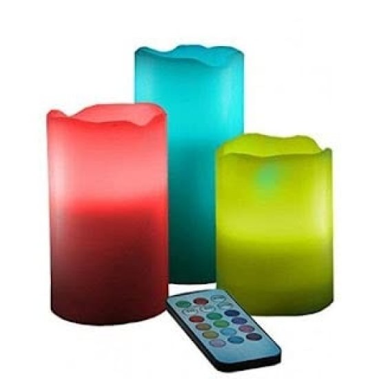 LED Luma Candle With Remote  Home Improvement