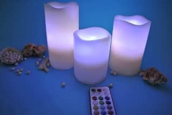 LED Luma Candle With Remote  Home Improvement