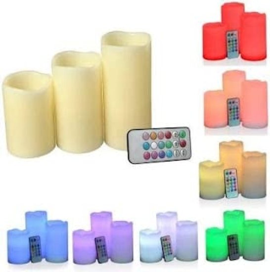 LED Luma Candle With Remote  Home Improvement