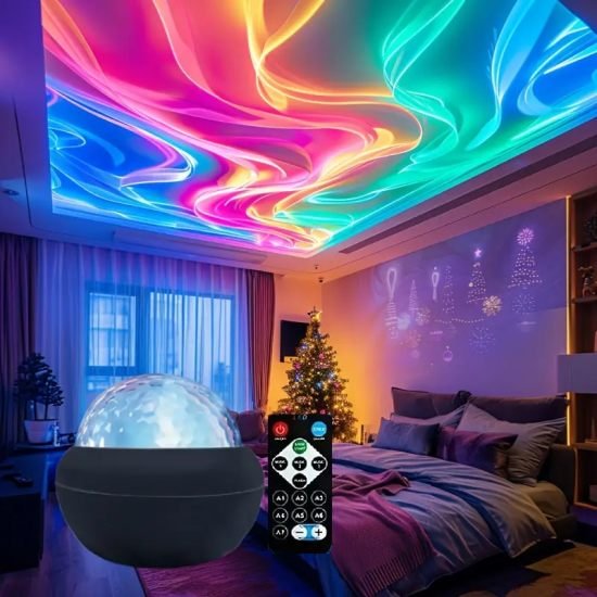 LED Starry Projection Light with Remote Home Improvement