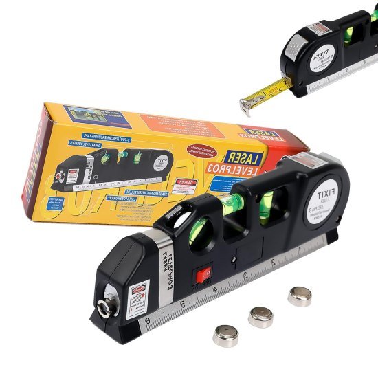 Laser Level Measuring Tape 