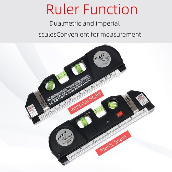 Laser Level Measuring Tape Outdoor