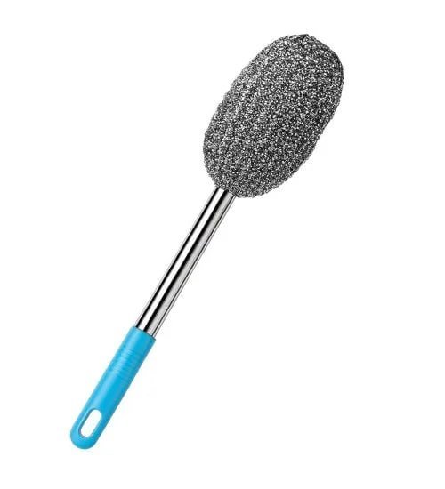 Long Handle Steel Wire Bottle Cleaning Brush 