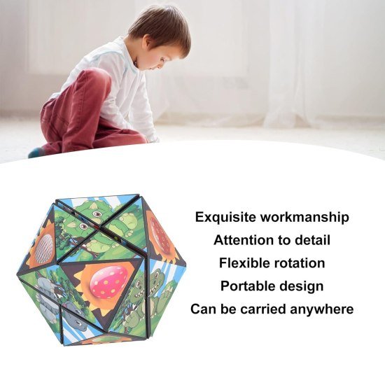 Magic Cube Shape Shifting Box Toys