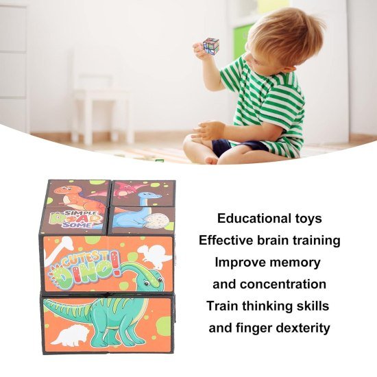 Magic Cube Shape Shifting Box Toys
