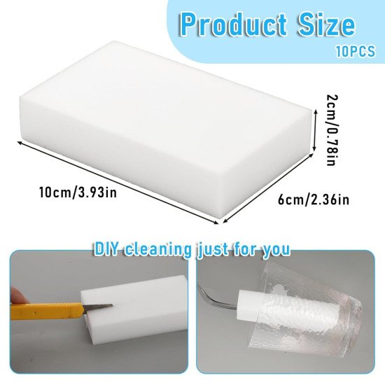 Melamine White Foam Magic Sponge Eraser Kitchenware