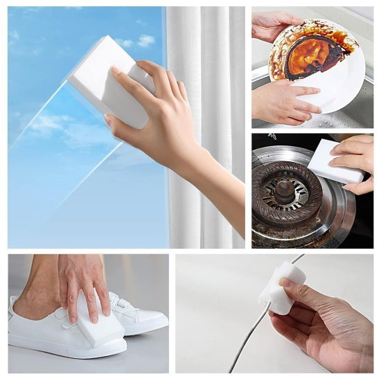 Melamine White Foam Magic Sponge Eraser Kitchenware