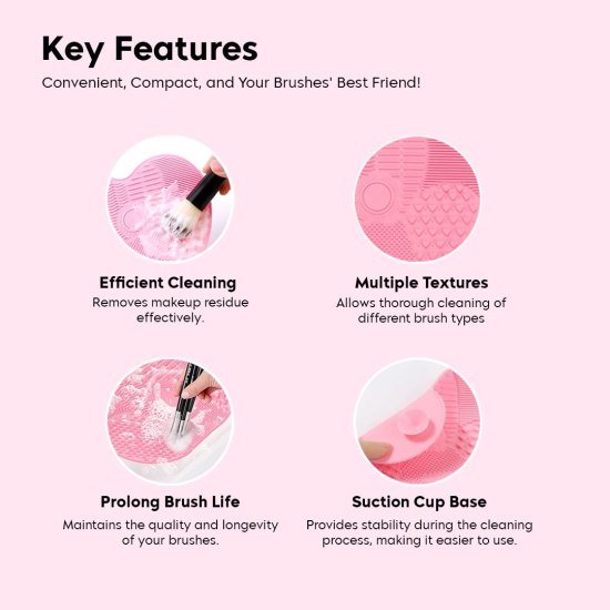 Makeup Brush Cleaner Pad silicon Beauty Products