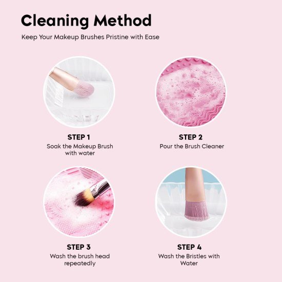 Makeup Brush Cleaner Pad silicon Beauty Products