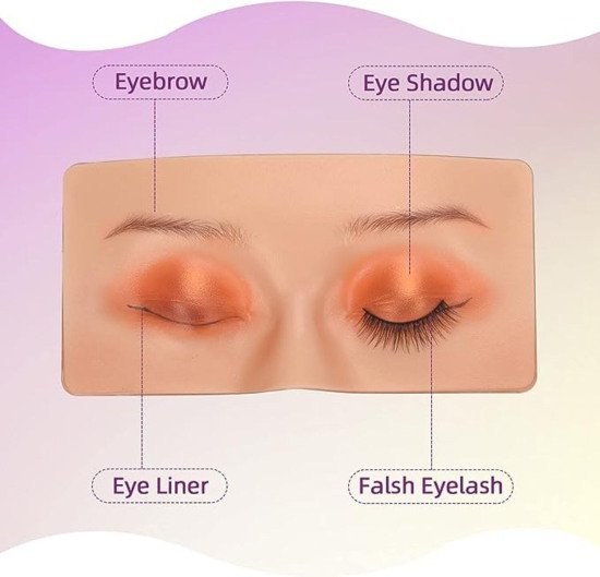 Makeup Practice Face Board Beauty Products