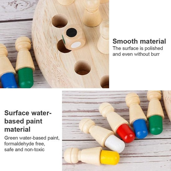 Wooden Memory Game Toys