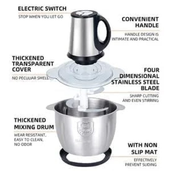 Meat Grinder With Handle Home & Kitchen