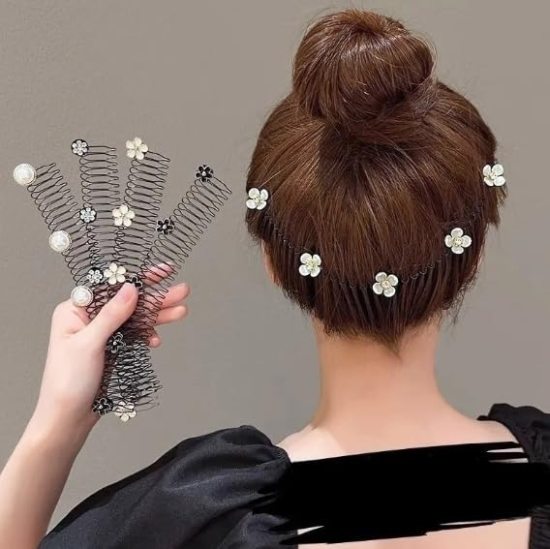 Messy Unruly Hair Bangs Clip Health and Personal Care