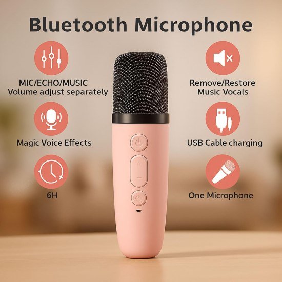 Mic With Bluetooth Speaker Home Improvement