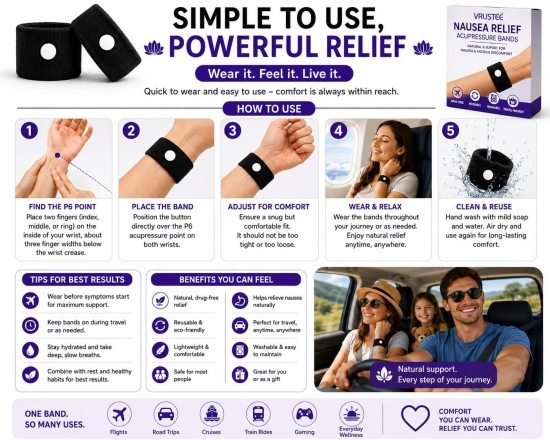 Motion Sickness Belt Personal Care