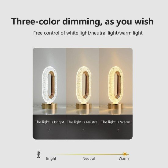 Oval Crystal Lamp Home Improvement