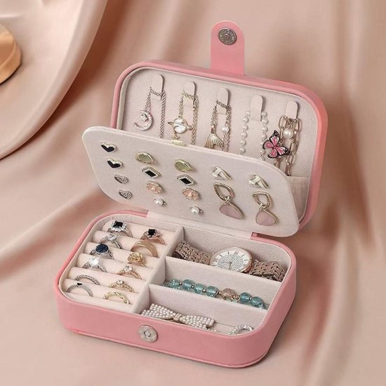PU Big Jewellery Box Jewelry Organiser 